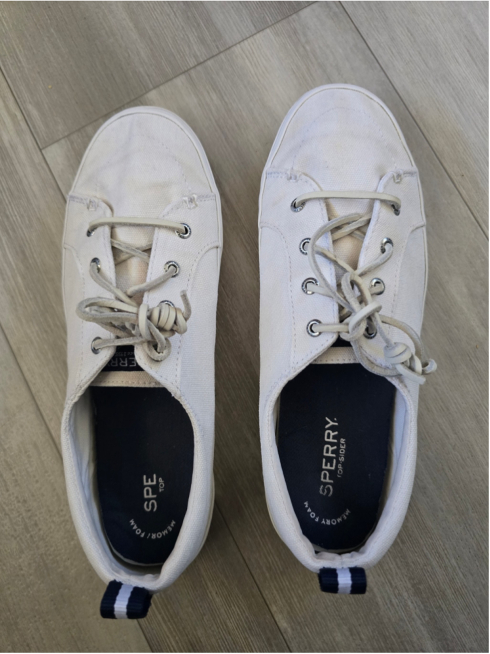 Sperry Women's Crest Vibe Canvas Sneakers Size 7